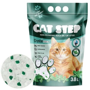 Product detail of Cat Step Crystal Fresh Mint 1,67kg 3,8l / 8