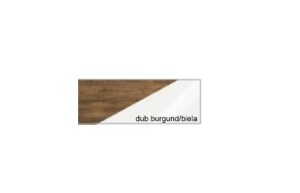Product detail of ArtCross Komoda VERIN | 01 Barva: dub burgund/bílá lesk