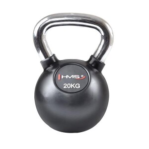 Product detail of HMS Vinylový kettlebell s chromovaným úchopem KGC 20 kg