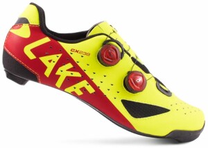Product detail of Lake CX238 Carbon fluo žlutá/červená tretry + sleva 500,- na příslušenství