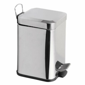 Product detail of AQUALINE GAQ003 Simple line odpadkový koš hranatý 3 l, nerez lesk
