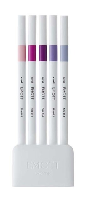 Product detail of UNI EMOTT liner sada č.7, FLORAL, 5 ks, mix barev
