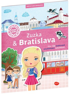 Product detail of Zuzka &amp; Bratislava - Město plné samolepek - Ema Potužníková