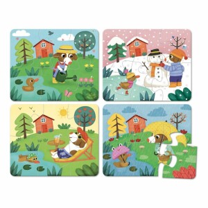 Product detail of Vilac Dřevěné puzzle 4 období