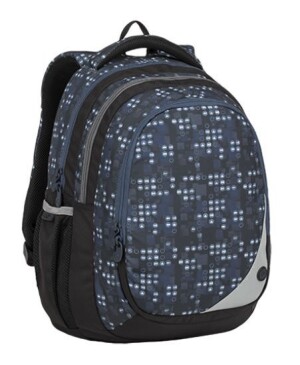 Product detail of Bagmaster Školní batoh MAXVELL 9 B BLACK/GRAY/BLUE