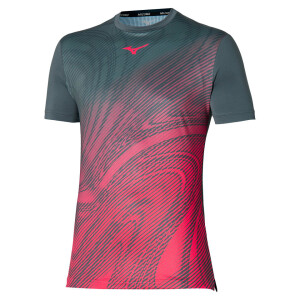 Product detail of Pánské tričko Mizuno  Charge Shadow Graphic Tee Turbulence S