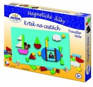 Product detail of Detoa Dílky magnetické Krtek na cestách