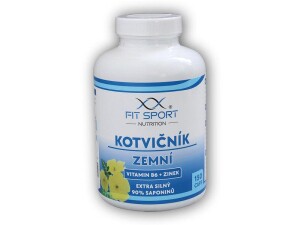 Product detail of FitSport Nutrition Kotvičník zemní 90% + Vitamin B6 + Zinek 150 kapslí