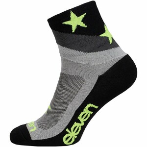 Product detail of Eleven Howa Star Grey šedé/černé/žluté cyklistické ponožky