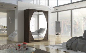 Product detail of ArtAdrk Šatní skříň ALEN | 150 cm Barva: Čokoládová