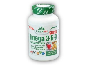 Product detail of Amix GreenDay Super Omega 3-6-9 90 kapslí