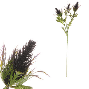 Product detail of Umělá květina Eryngium fialová, 66 cm