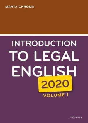 Product detail of Introduction to Legal English Volume I. - Marta Chromá