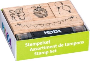 Product detail of HEYDA Sada narozeninových razítek 4 ks