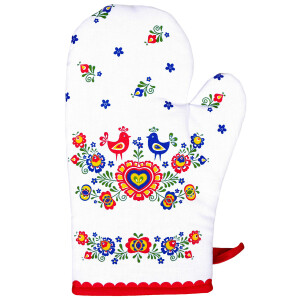 Product detail of FORBYT Chňapka Folklor červená, 17 x 28 cm