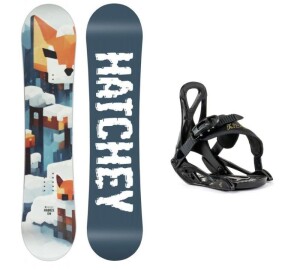 Product detail of Hatchey Rabbies SPR juniorský snowboard + Beany Kido vázání