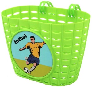 Product detail of Max1 Koš přední dětský zelený FOTBAL