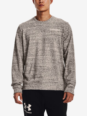 Product detail of Under Armour UA Rival Terry Logo Crew-WHT 1373384-112