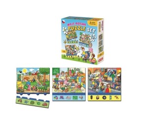 Product detail of Moje rodina: Puzzle set 3 v 1