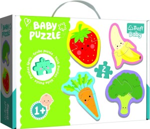 Product detail of Trefl Puzzle Baby Ovoce a zelenina / 4x2 dílky - Trefl