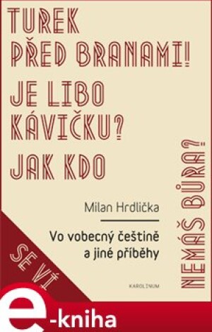 Product detail of Vo vobecný češtině a jiné příběhy - Milan Hrdlička