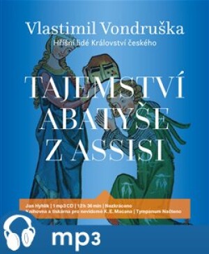 Product detail of Tajemství abatyše z Assisi, mp3 - Vlastimil Vondruška