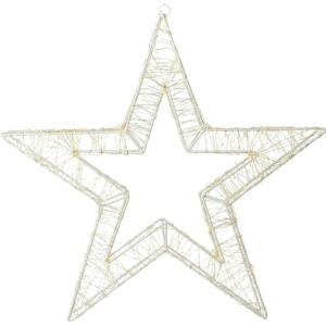 Product detail of Svíticí vánoční hvězda, 960 LED, 38 x 8 x 38 cm