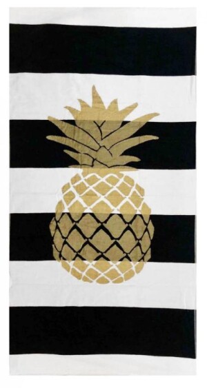 Product detail of Oboustranná plážová osuška Lovely Home Golden Ananas