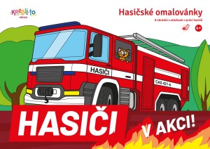 Product detail of Hasičské omalovánky / Hasiči v akci! - Tomáš Nezdara