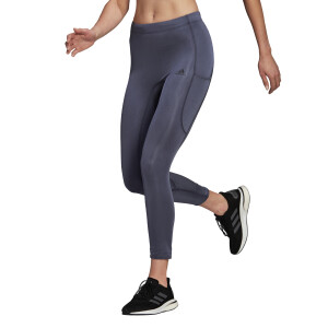 Product detail of Dámské legíny adidas  Fast Impact Shiny Tights Shadow Navy M