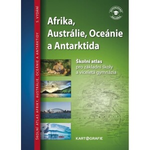 Product detail of Afrika, Austrálie, Oceánie, Antarktida - Školní atlas, 5.  vydání
