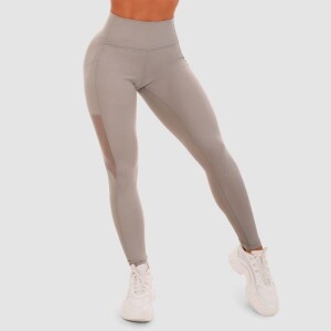 Product detail of GymBeam Dámské legíny Mesh Panel grey