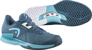 Product detail of Dámská tenisová obuv Head Sprint Pro 3.5 AC Grey/Teal  EUR 38,5