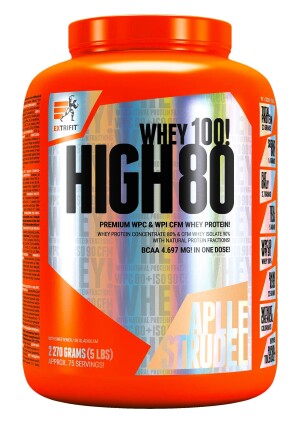 Product detail of Extrifit High Whey 80 2270 g banán