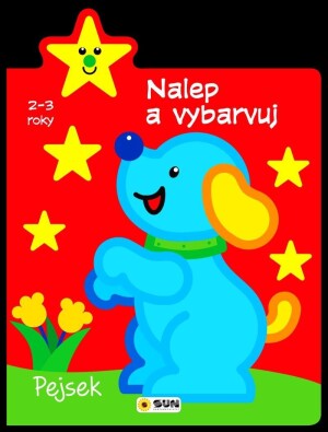 Product detail of Pejsek 2-3 roky: Nalep a vybarvuj