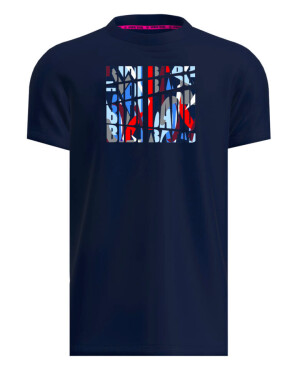 Product detail of Pánské tričko BIDI BADU  New York 2024 Chill Tee Dark Blue/Red