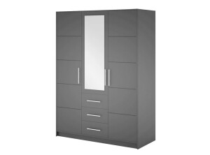 Product detail of ArtStol Šatní skříň BALI D3 | grafit