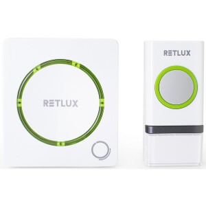 Product detail of Retlux RDB 110 Bezdrátový zvonek do zásuvky, 1x tlačítko, dosah 150 m