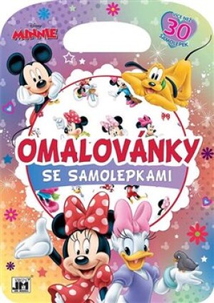 Product detail of Omalovánky se samolepkami - Minnie