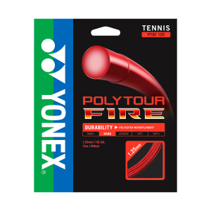Product detail of Tenisový výplet Yonex  Poly Tour Fire Red (12 m)  1,20 mm