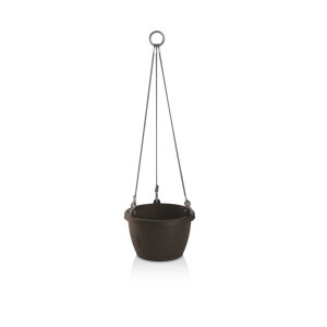 Product detail of Gardenico Samozavlažovací závěsný květináč Marina hnědá, pr. 25 cm