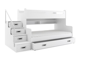 Product detail of BMS Dětská patrová postel MAX 3 Barva: Bílá