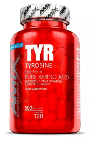 Product detail of Amix Nutrition Tyrosine 500 mg 120 kapslí