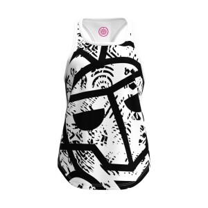 Product detail of Dámské tílko BIDI BADU  Melbourne Chill Tank White/Black S