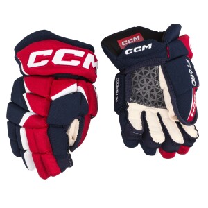 Product detail of Hokejové rukavice CCM JetSpeed FT680 Navy/Red/White Junior 12 palců