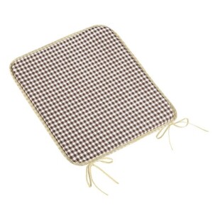 Product detail of Bellatex Sedák Berta hladký Kostička hnědá, 40 x 40 cm