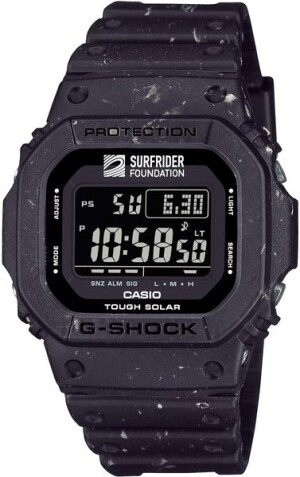 Product detail of Casio G-Shock G-5600SRF-1ER Surfrider Foundation Collaboration