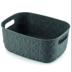 Product detail of Curver Košík Softex S, tmavě šedá