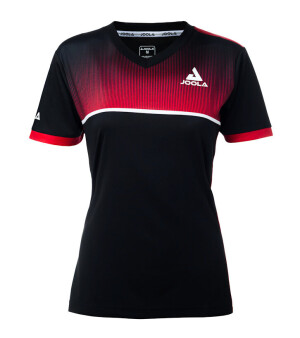 Product detail of Dámské tričko Joola  Lady Shirt Edge Black/Red M