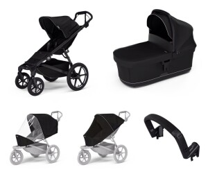 Product detail of Městský kočárek Thule Urban Glide 4-wheel Black + korbička Black AKČNÍ SET 5V1